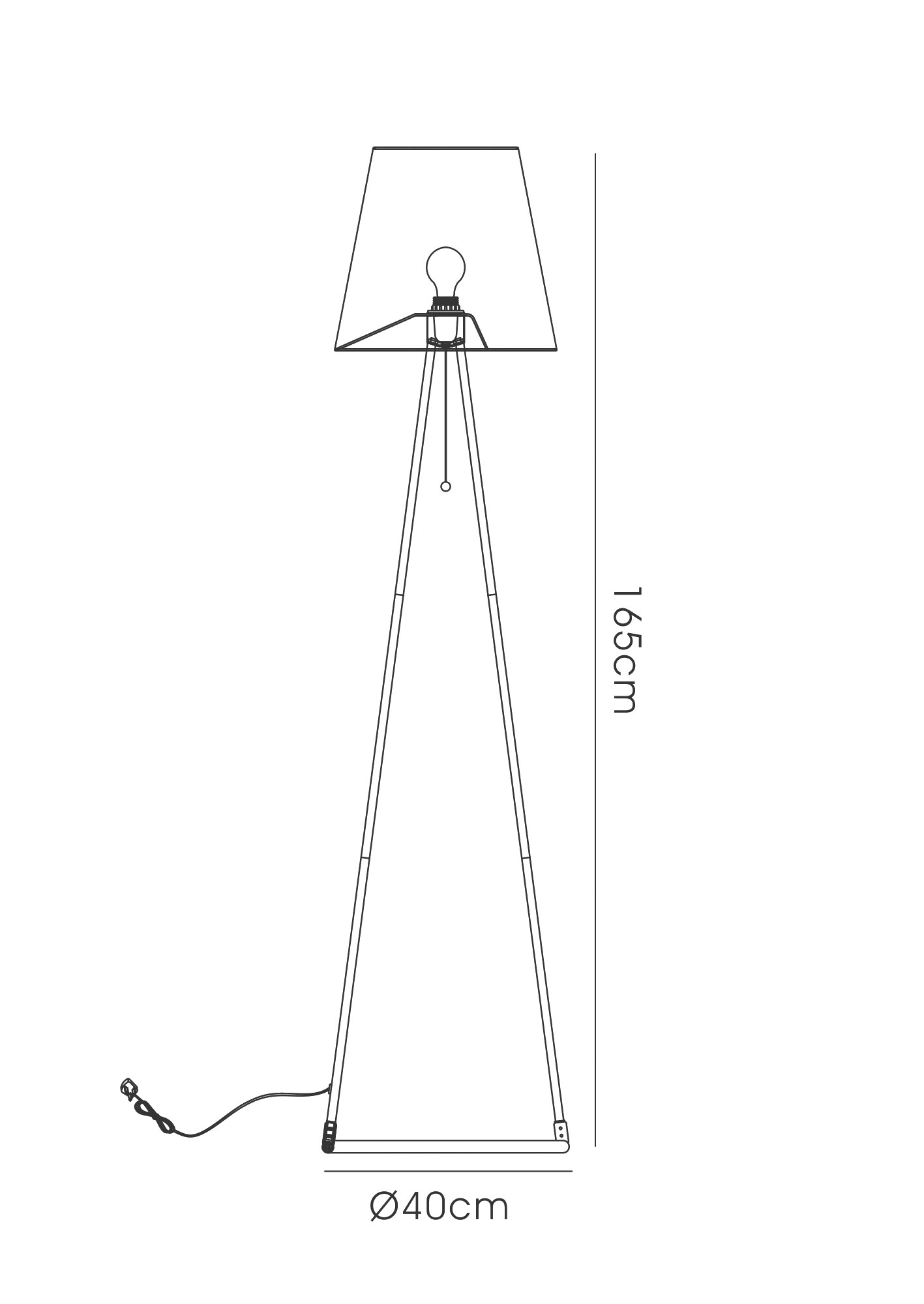 Hayden Floor Lamps Deco Shaded Floor Lamps